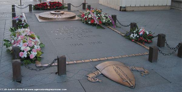 Tombe du soldat inconnu. Photo Anna Fox. Tombe du soldat inconnu. Photo Anna Fox.