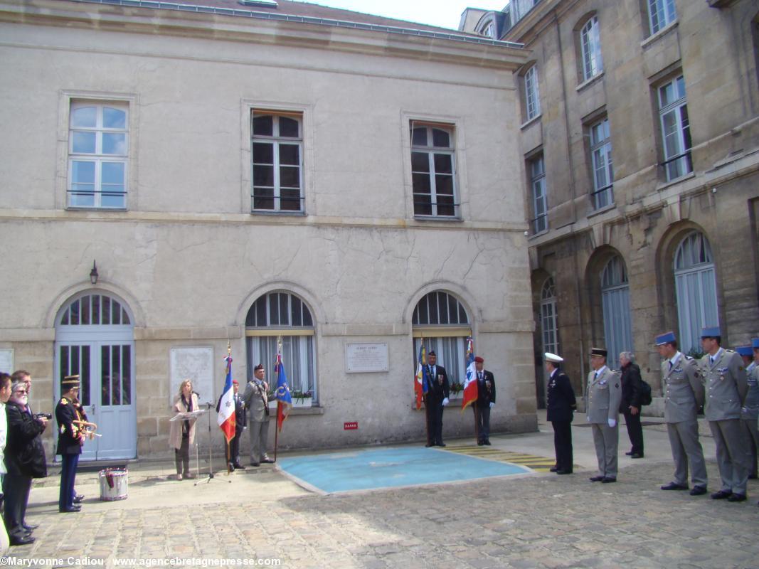 Lenaïc Briero fait son discours. Lenaïc Briero fait son discours.