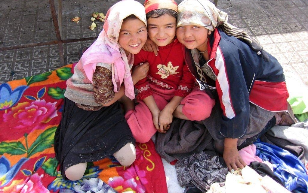 Enfants ouighours : photo wikipédia
