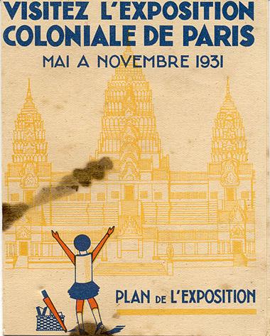Plan de l'Exposition Coloniale de Paris 1931. Plan de l'Exposition Coloniale de Paris 1931.