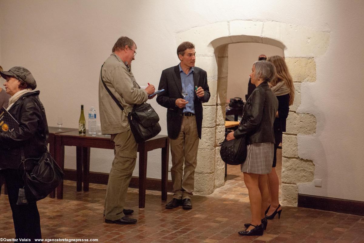 Château de Goulaine - Si Anne m'était contée - Au center, le marquis Christophe de Goulaine Château de Goulaine - Si Anne m'était contée - Au center, le marquis Christophe de Goulaine