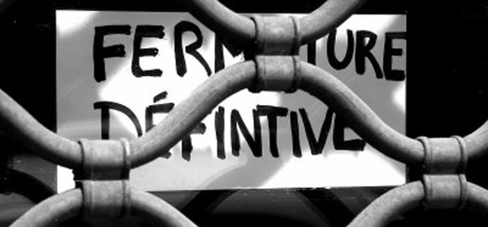 Commerces fermés