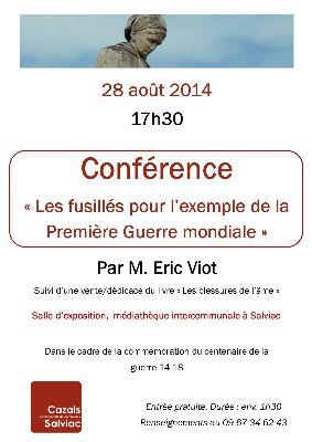 Affiche conférence août. Affiche conférence août.