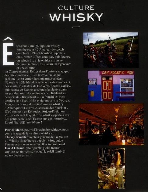 <i>Culture Whisky</i>, 4e de couv. <i>Culture Whisky</i>, 4e de couv.