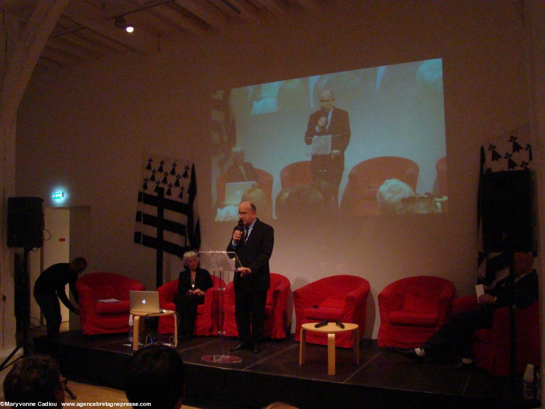 Philippe Abjean à la Cérémonie des Hermines 2014. Nantes. Philippe Abjean à la Cérémonie des Hermines 2014. Nantes.