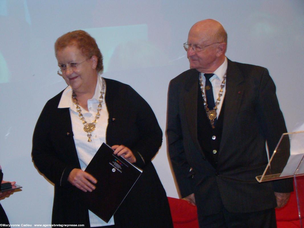 Jacqueline Le Guen-Le Caudey à la Cérémonie des Hermines 2014. Nantes. Jacqueline Le Guen-Le Caudey à la Cérémonie des Hermines 2014. Nantes.