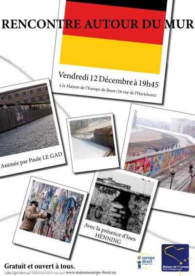 Affiche : Rencontre autour du mur