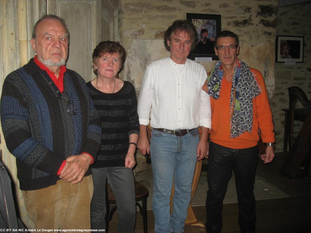 Francis Pessein et l'équipe des organisateurs