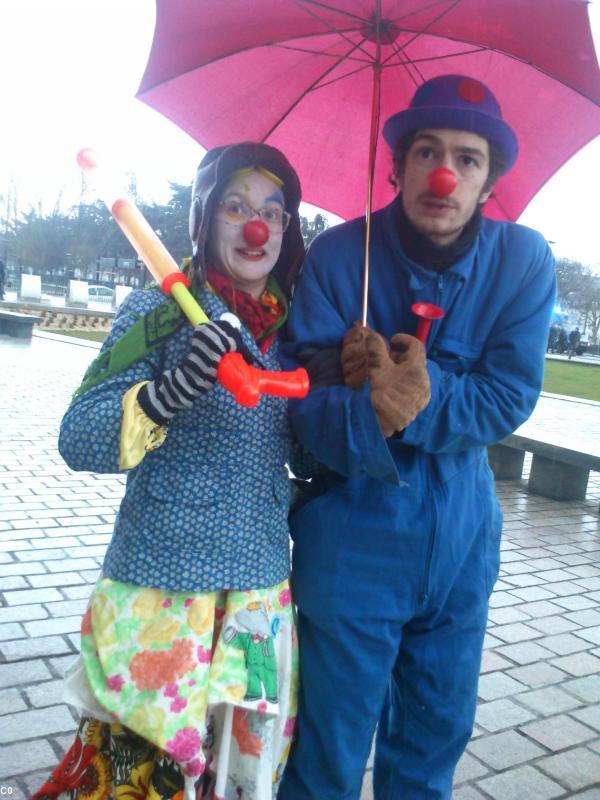manifestation du 21 février 2015 à Nantes. Tous les manifestants n'étaient pas belliqueux. Ceux-là n'ont pas participé aux échauffourées