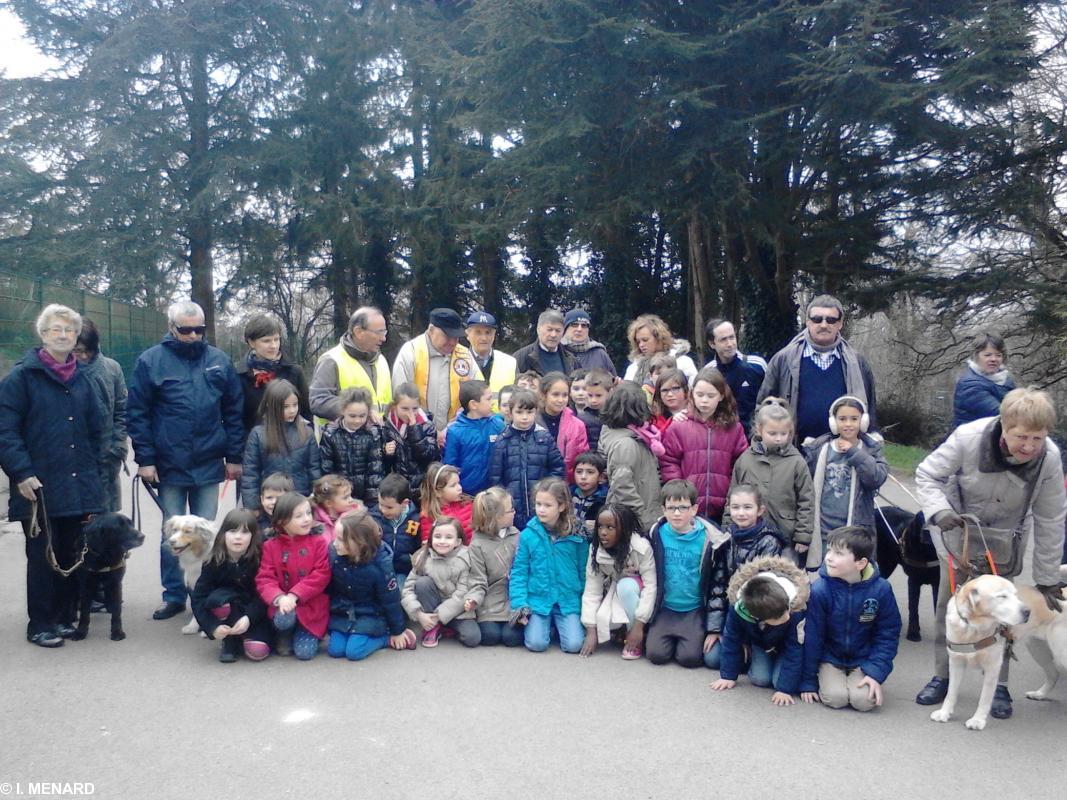 Départ Classe de CP, Marche solidaire Ecole St Jean-Baptiste Quimper