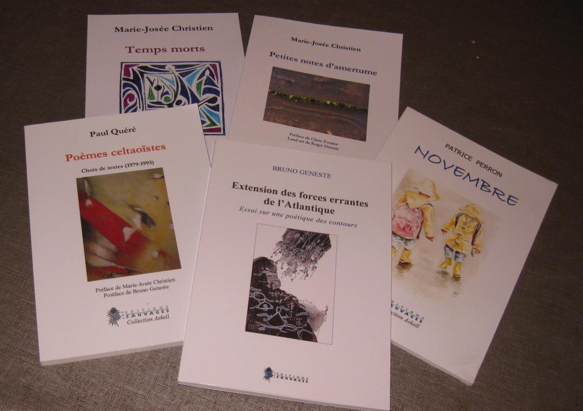 Livres édités en 2014 par Les Editions Sauvages