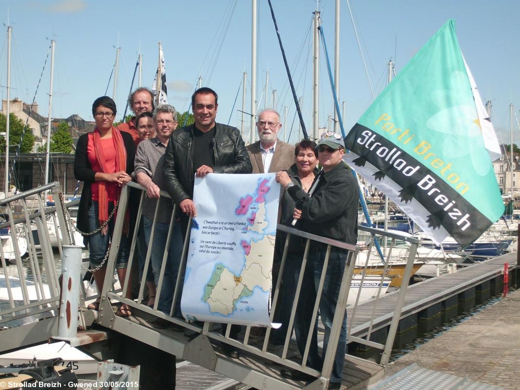 Un nebeud izili eus Strollad Breizh Bro-Wened-Uhel