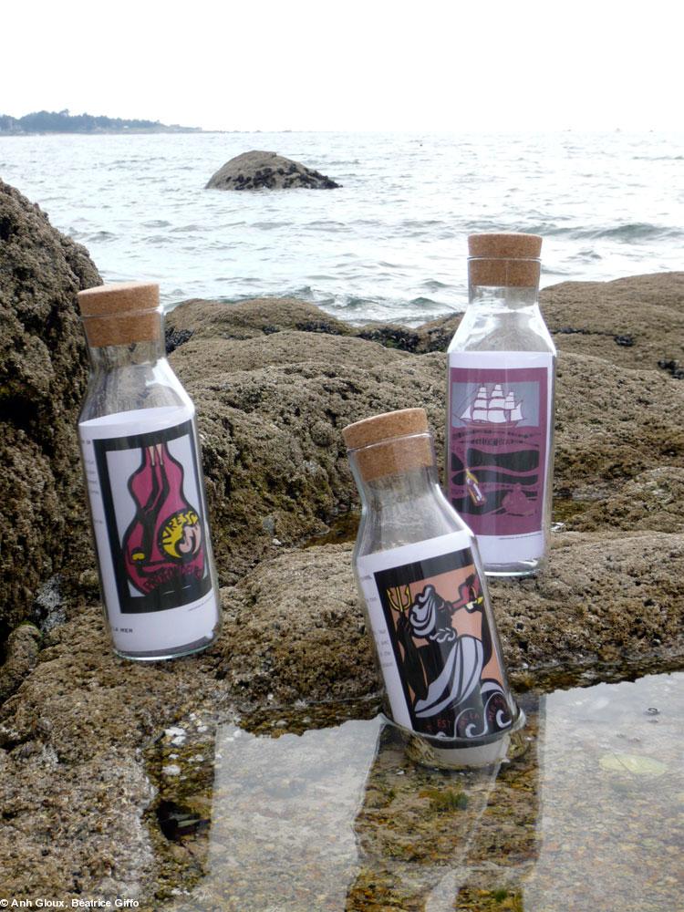 Exposition Cabotage: une bouteille à la mer
