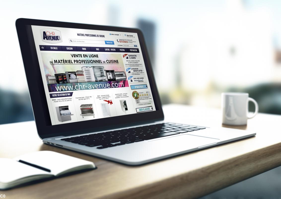 CHR Avenue spécialiste de la vente en ligne de matériel de cuisine professionnel destiné aux CHR (Cafés, Hôtels, Restaurants) et aux collectivités