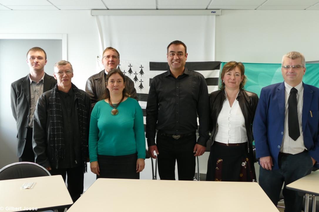 Têtes de liste et représentants de Notre Chance, l'Indépendance