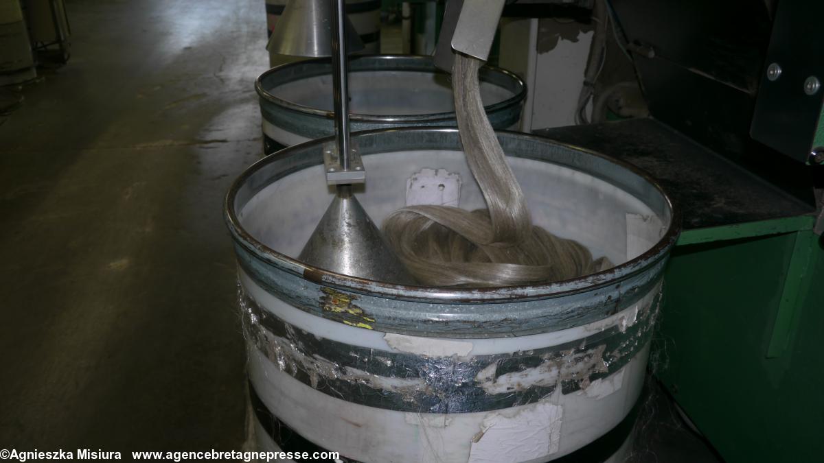 Ruban du lin peigné