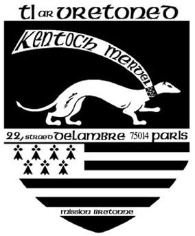 Logo de la Mission Bretonne de Paris par Térésa Timmermans.