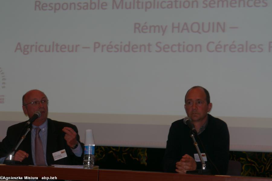 Remi Haquin FranceAgriMer et Jerome Fillon AXEREAL BIO