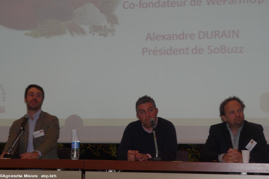 Alexandre Durain So-Buzz 
Florian Breton MiiMOSA 
Laurent Bernede WeFarmUp