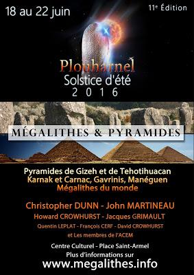 L'affiche du festival Solstice d'été 2016 de Plouharnel