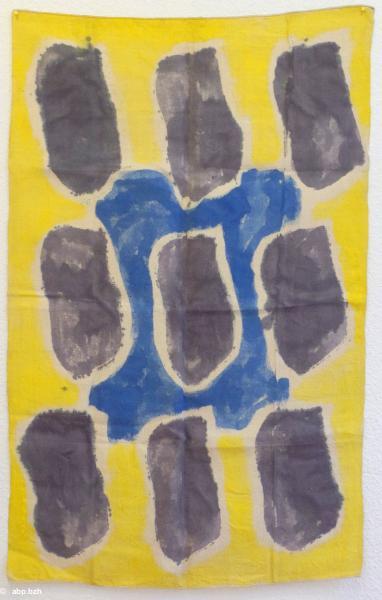 Claude VIALLAT 2015-094 Acrylique sur bache 150 x 94 cm