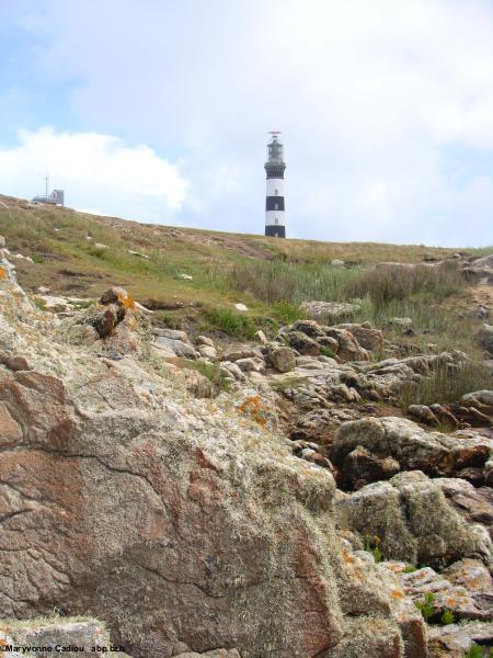 Le phare du Creac'h, Ouessant, 14 juillet 2010.