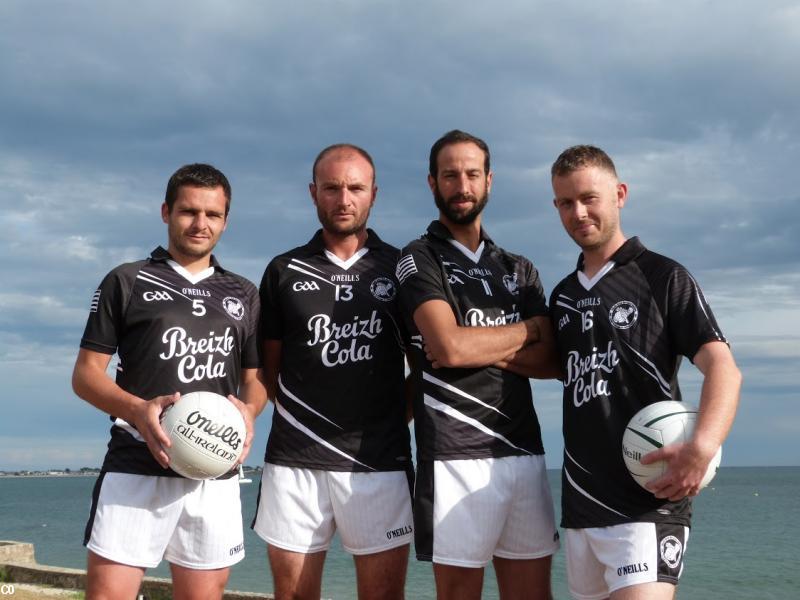 4 des joueurs de l’Équipe de Bretagne qui seront présents à Dublin.