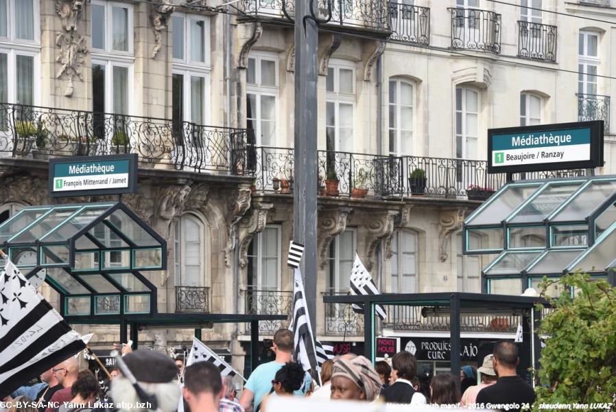 Breizh Manif 2016 e Naoned. Breizh Manif 2016 e Naoned.