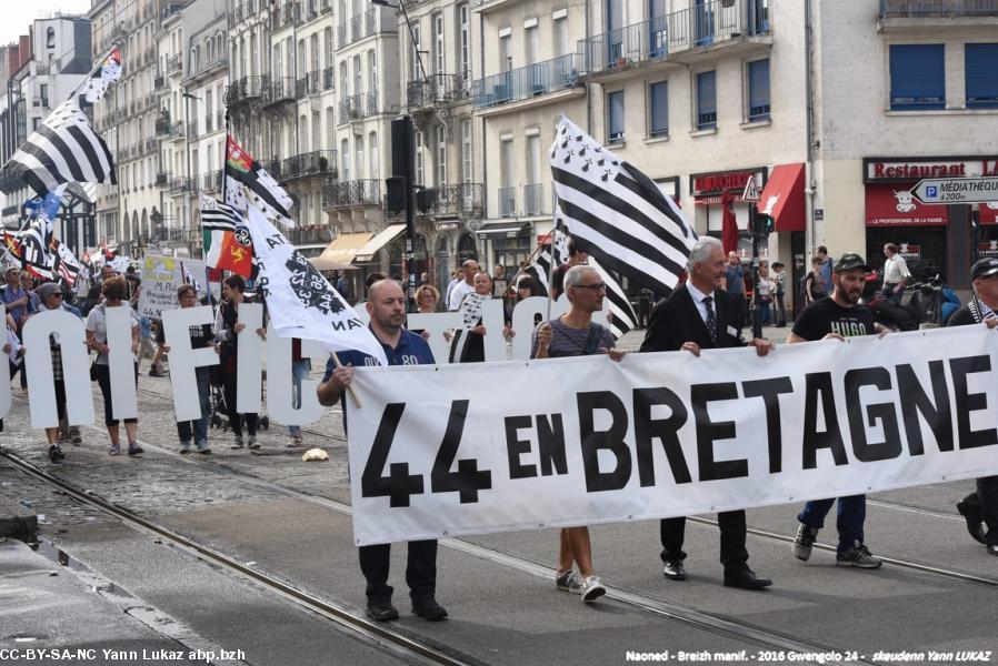 Breizh Manif 2016 e Naoned. Breizh Manif 2016 e Naoned.