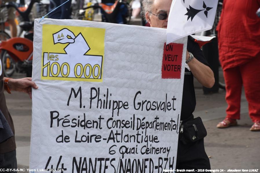 Breizh Manif 2016 e Naoned. Breizh Manif 2016 e Naoned.