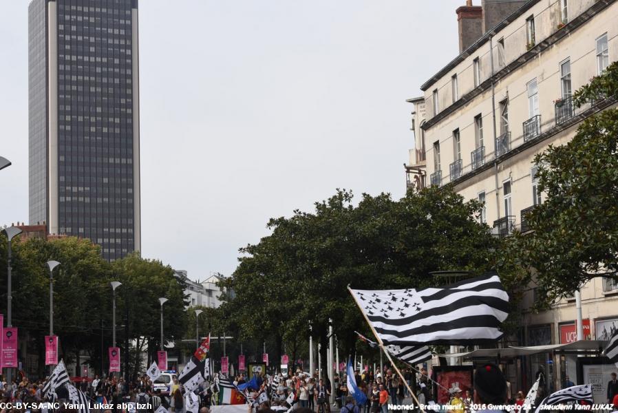 Breizh Manif 2016 e Naoned. Breizh Manif 2016 e Naoned.