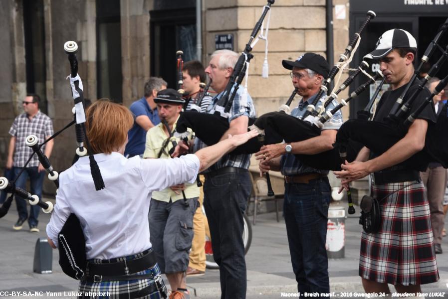 Breizh Manif 2016 e Naoned. Breizh Manif 2016 e Naoned.