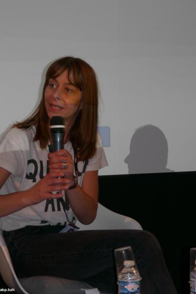 Kate Dickie présent le film "Red road"