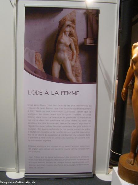 12- Exposition Jean Fréour au Croisic, été 2016. L'ode à la femme.
