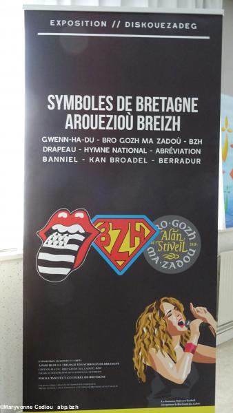 Panneau de l'exposition itinérante de l'ICB Les symboles de la Bretagne. Panneau de l'exposition itinérante de l'ICB Les symboles de la Bretagne.