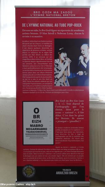 Panneau de l'exposition itinérante de l'ICB Les symboles de la Bretagne. Panneau de l'exposition itinérante de l'ICB Les symboles de la Bretagne.