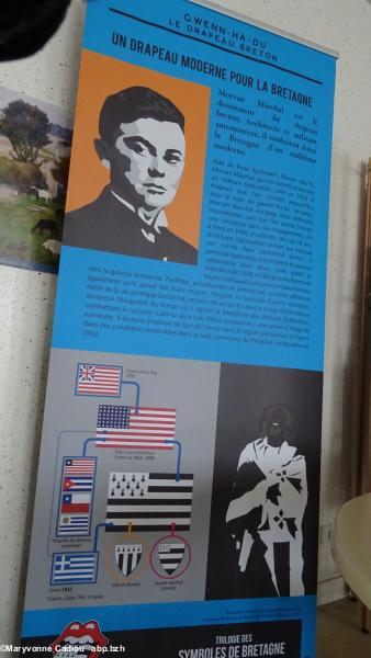 Panneau de l'exposition itinérante de l'ICB Les symboles de la Bretagne. Panneau de l'exposition itinérante de l'ICB Les symboles de la Bretagne.
