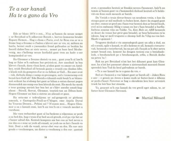 2- Nous te souvenons Glenmor, p. 58-59.