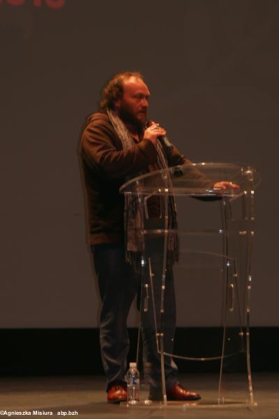 Stéphan Castang réalisateur de Panthéon Discount, film primé par le public.