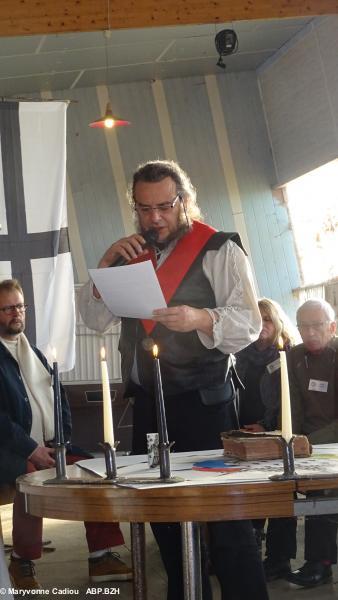36- Lecture du texte du serment. 36- Lecture du texte du serment.
