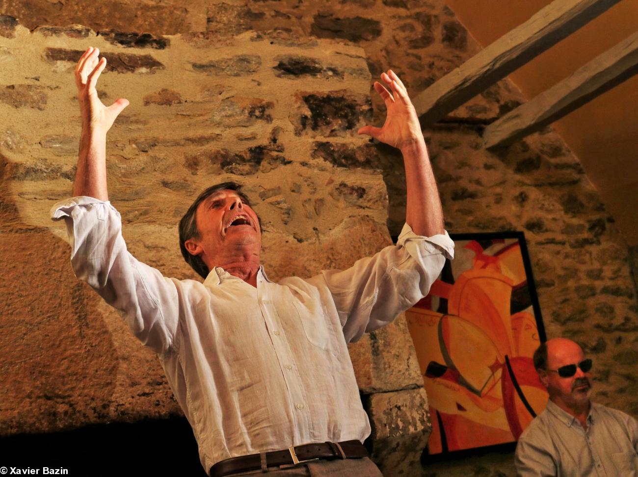 " Vivre libre et debout" Xavier BAZIN et François BARBOTIN, Chez Max à Quimper dans le cadre des Rendez-vous de Max 2017.