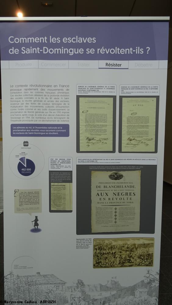 34 Résister. Comment les esclaves de Saint-Domingue se révoltent-ils ? (panneau 14). 34 Résister. Comment les esclaves de Saint-Domingue se révoltent-ils ? (panneau 14).
