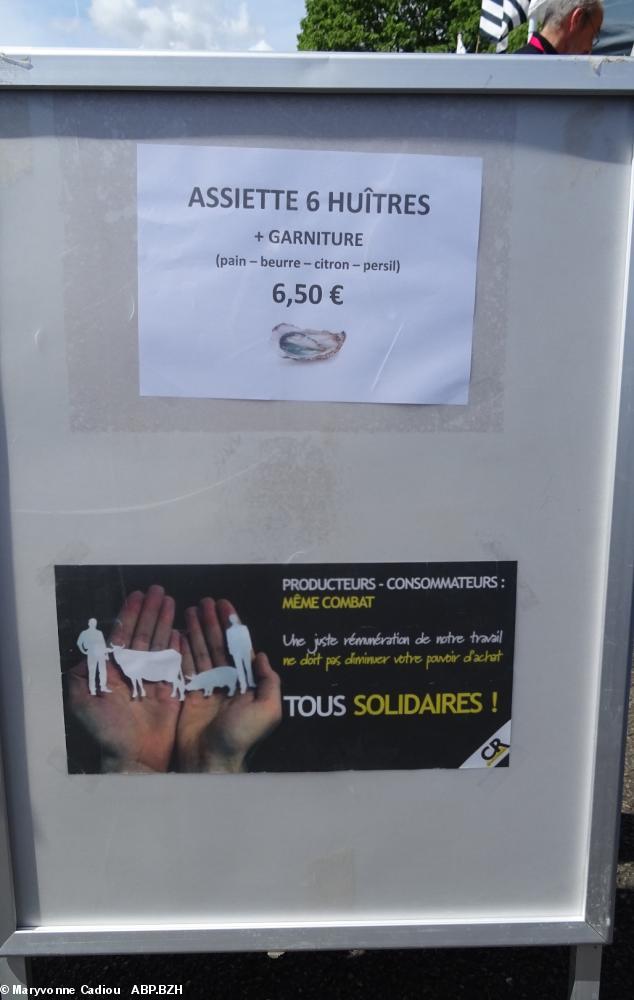 7- Huîtres, le tarif unique. 7- Huîtres, le tarif unique.