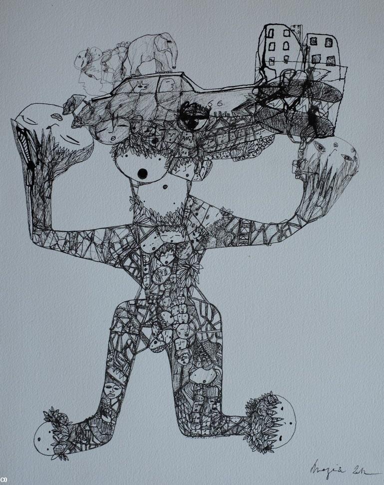 Oeuvre de Fred Mazère.