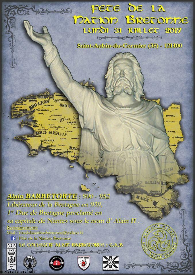 L'affiche 2017 de la Célébration Barbetorte