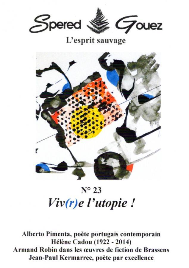 Couverture n°23, Viv(r)e l'utopie ! (revue Spered Gouez / l'esprit sauvage)