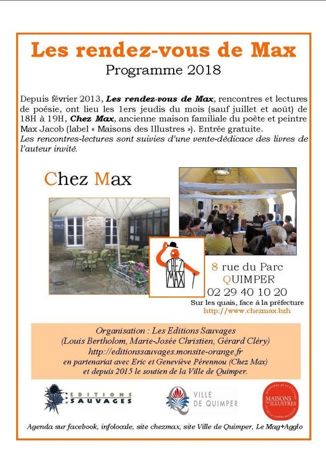 Visuel du programme 2018