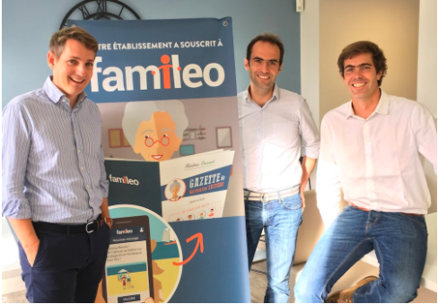 les fondateurs : Tanguy , Armel et Thomas.