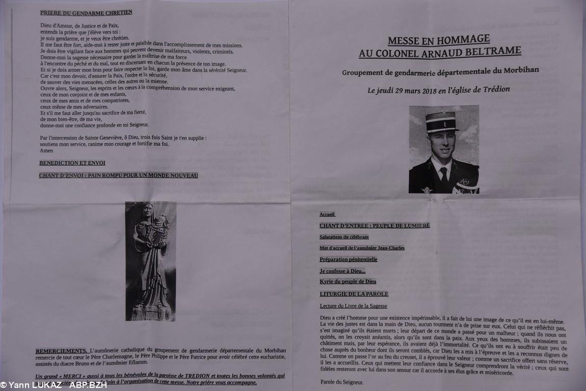 Follenn an overenn (Iliz Tredion, anteramant koronal Arnaud Beltrame)
