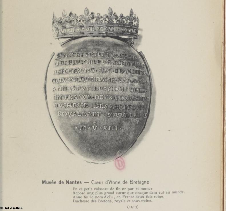 1-Reliquaire, face 1, catalogue Dobrée 1906. 1-Reliquaire, face 1, catalogue Dobrée 1906.